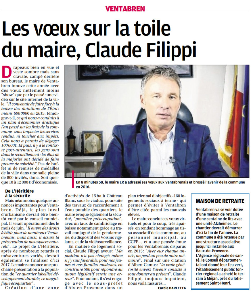 10 janvier 2016
