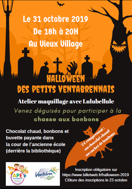 Halloween des petits ventabrennais