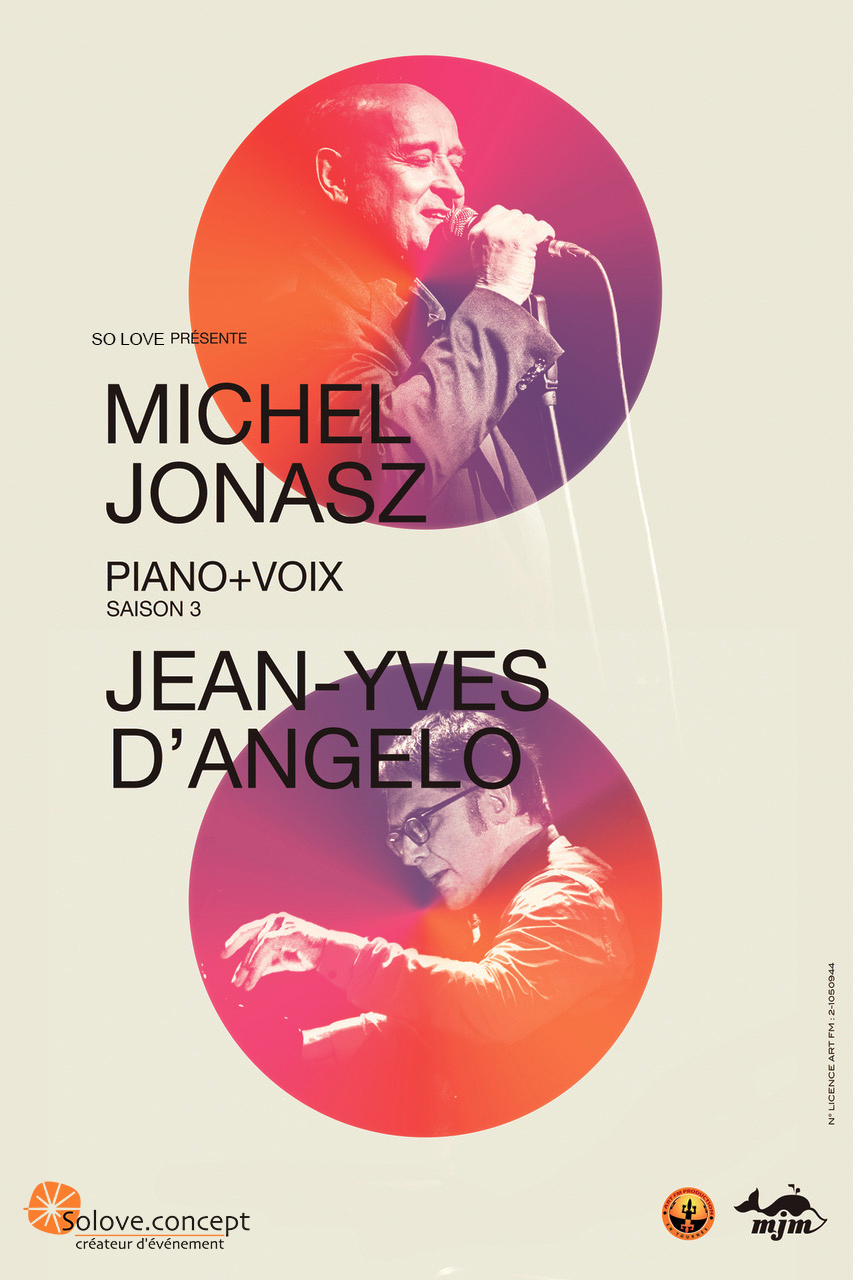 Concert de Michel Jonasz – Piano Voix – COMPLET
