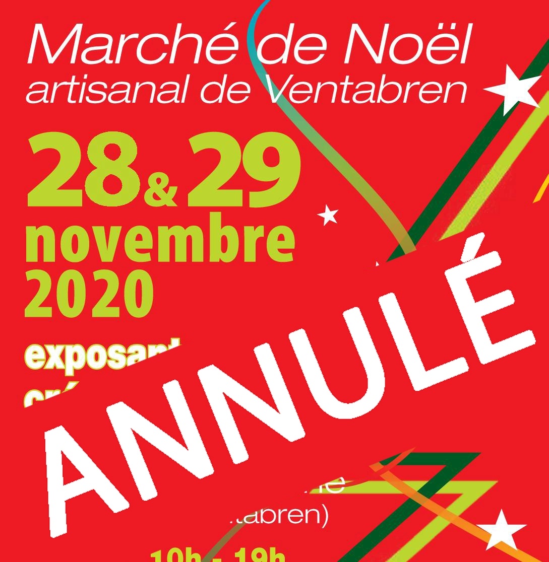 Marché de Noël ANNULE