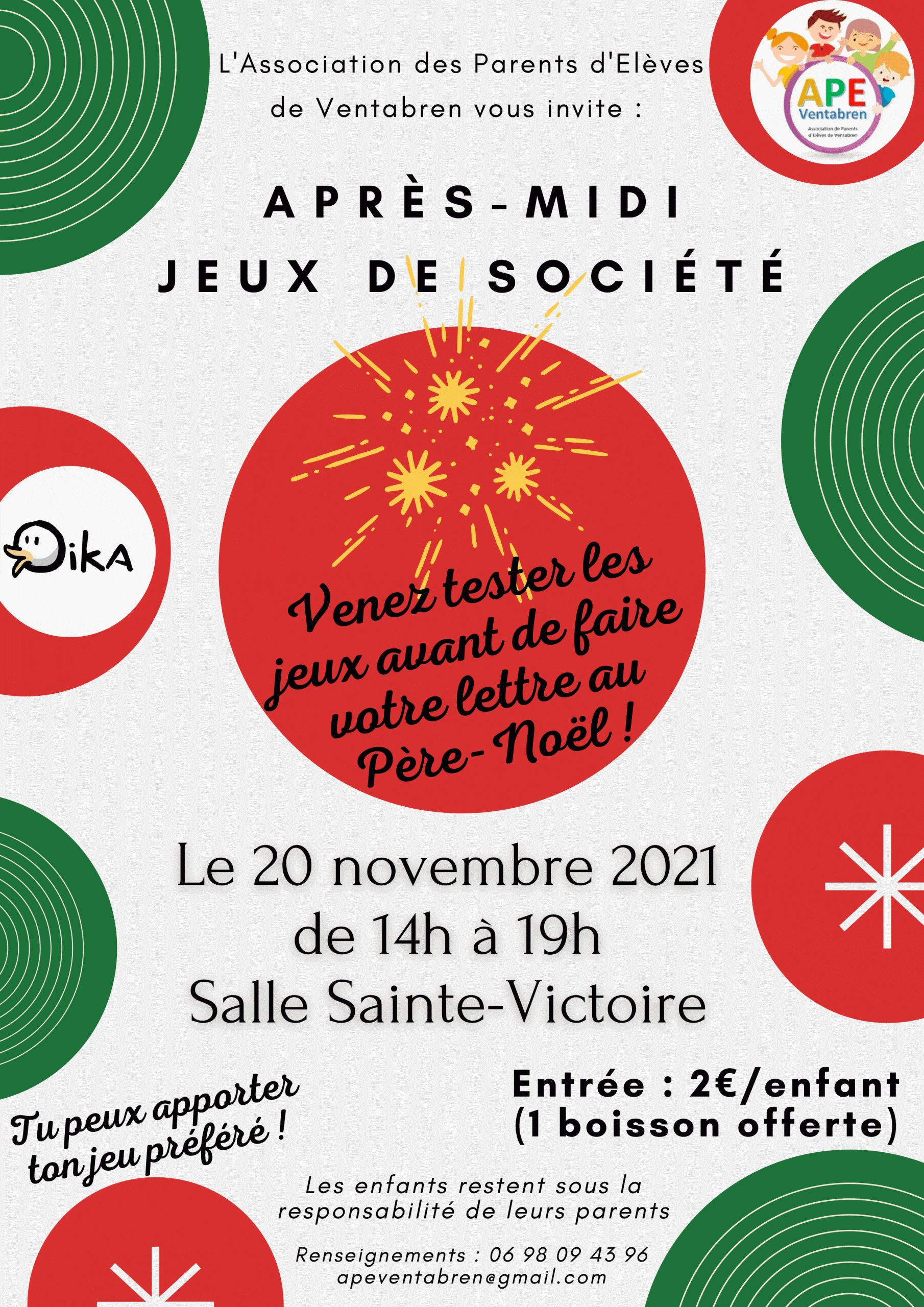 Après-midi jeux de société