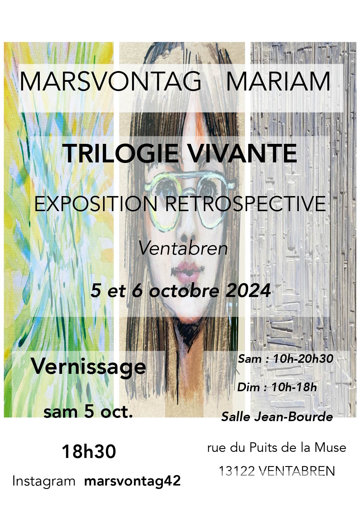 EXPOSITION PEINTURE : TRILOGIE VIVANTE