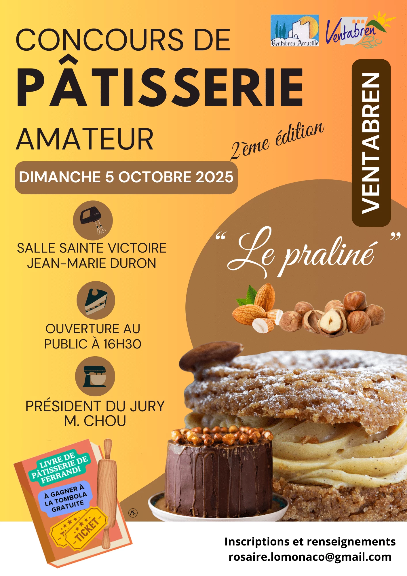 Concours de pâtisserie amateur