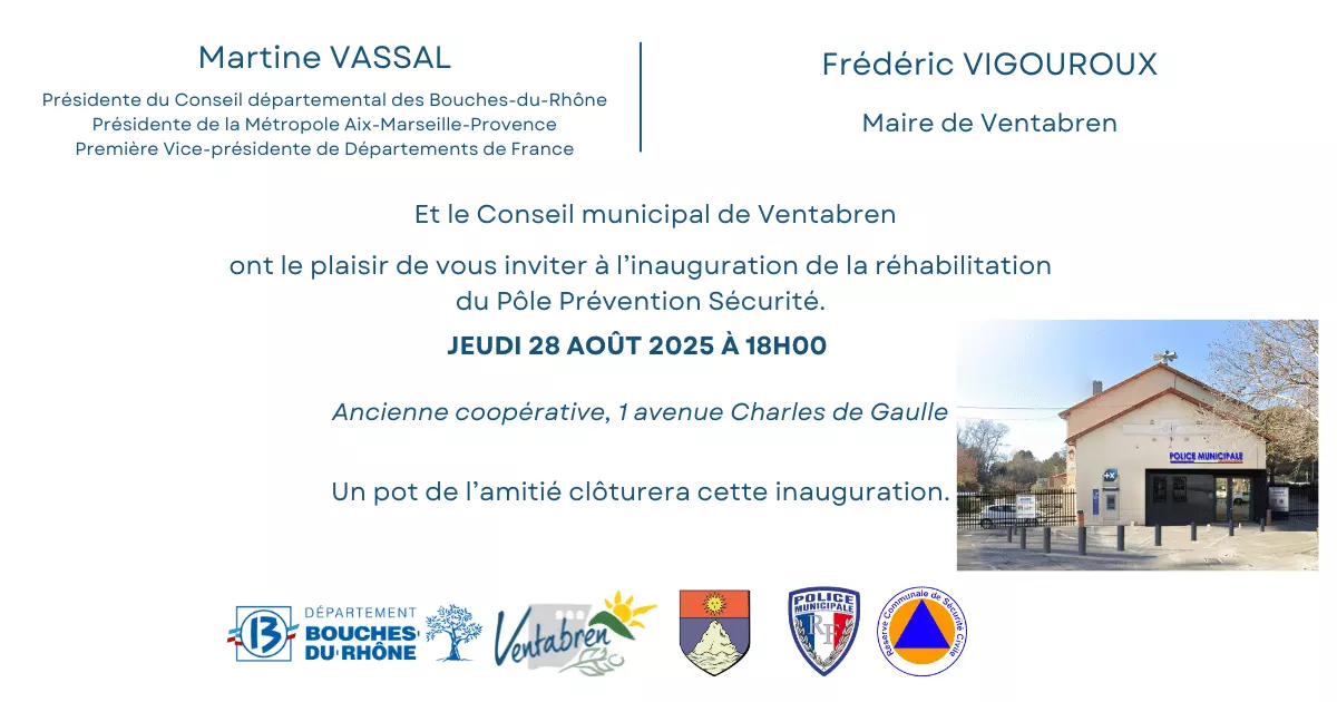 Inauguration de la réhabilitation du Pôle Prévention Sécurité