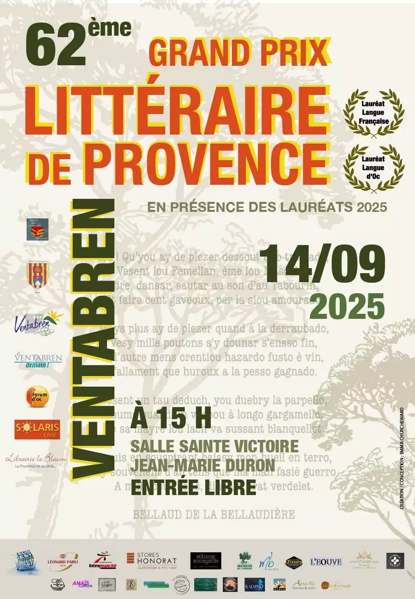 GRAND PRIX LITTÉRAIRE DE PROVENCE