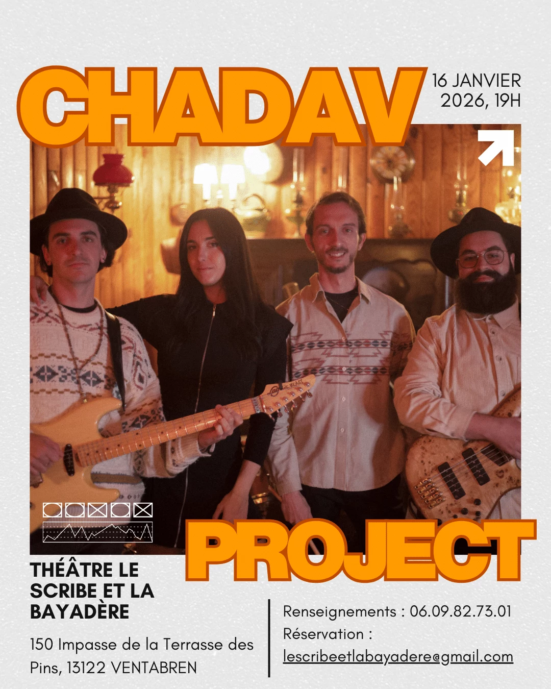 CHANSONS PAR LE GROUPE CHA DAV