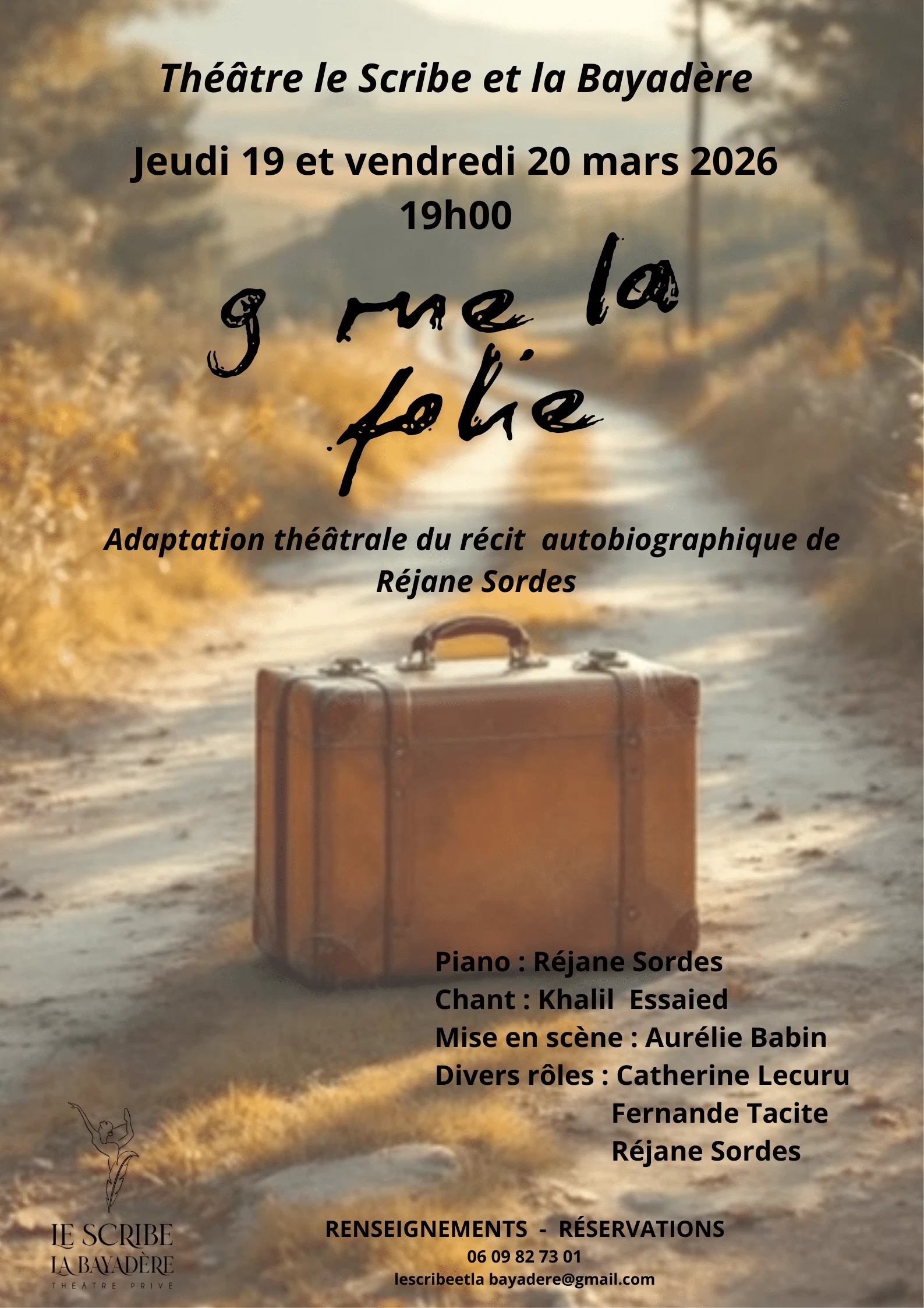 « 9 RUE DE LA FOLIE » – THÉÂTRE