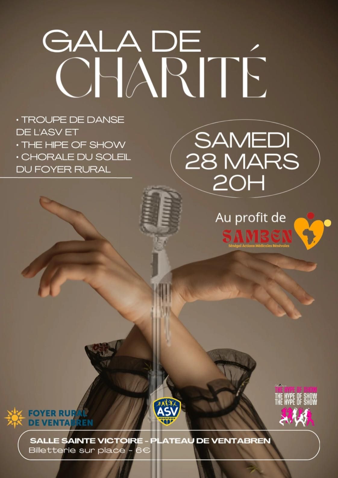 GALA DE CHARITÉ – ASV