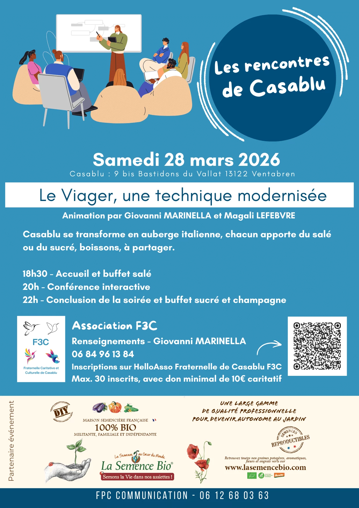 CONFÉRENCE « LE VIAGER UNE TECHNIQUE MODERNISÉE »