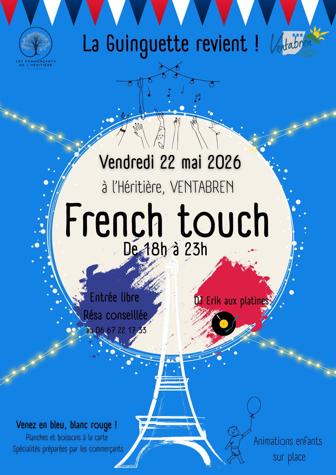 GUINGUETTE DE L’ASSOCIATION DES COMMERÇANTS DE L’HÉRITIÈRE