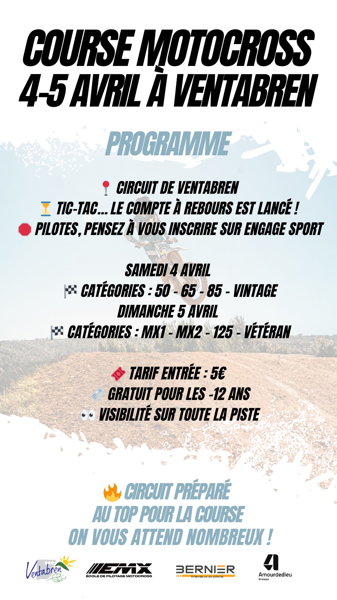 Course de Motocross