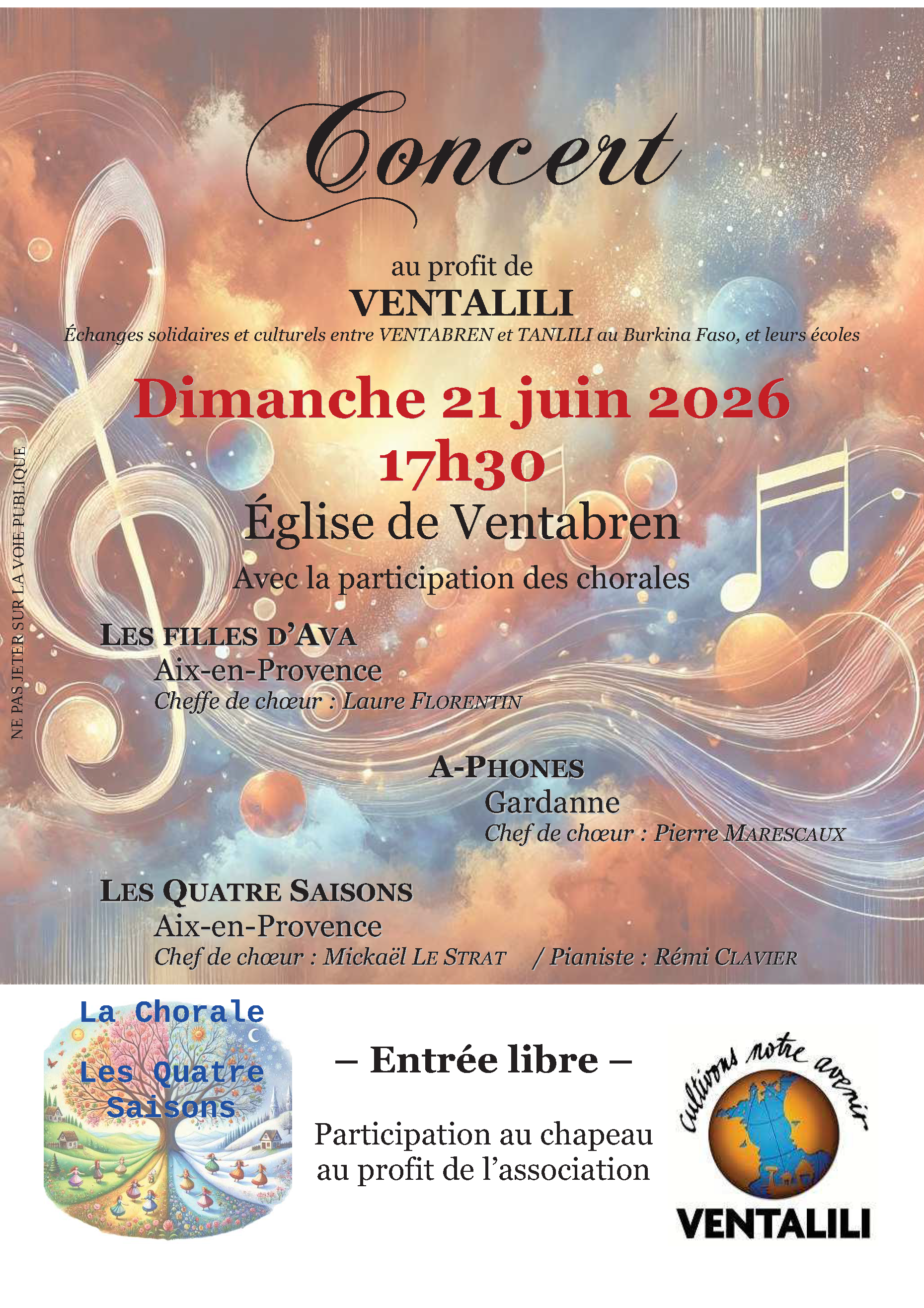 Concert de chant – Ventalili
